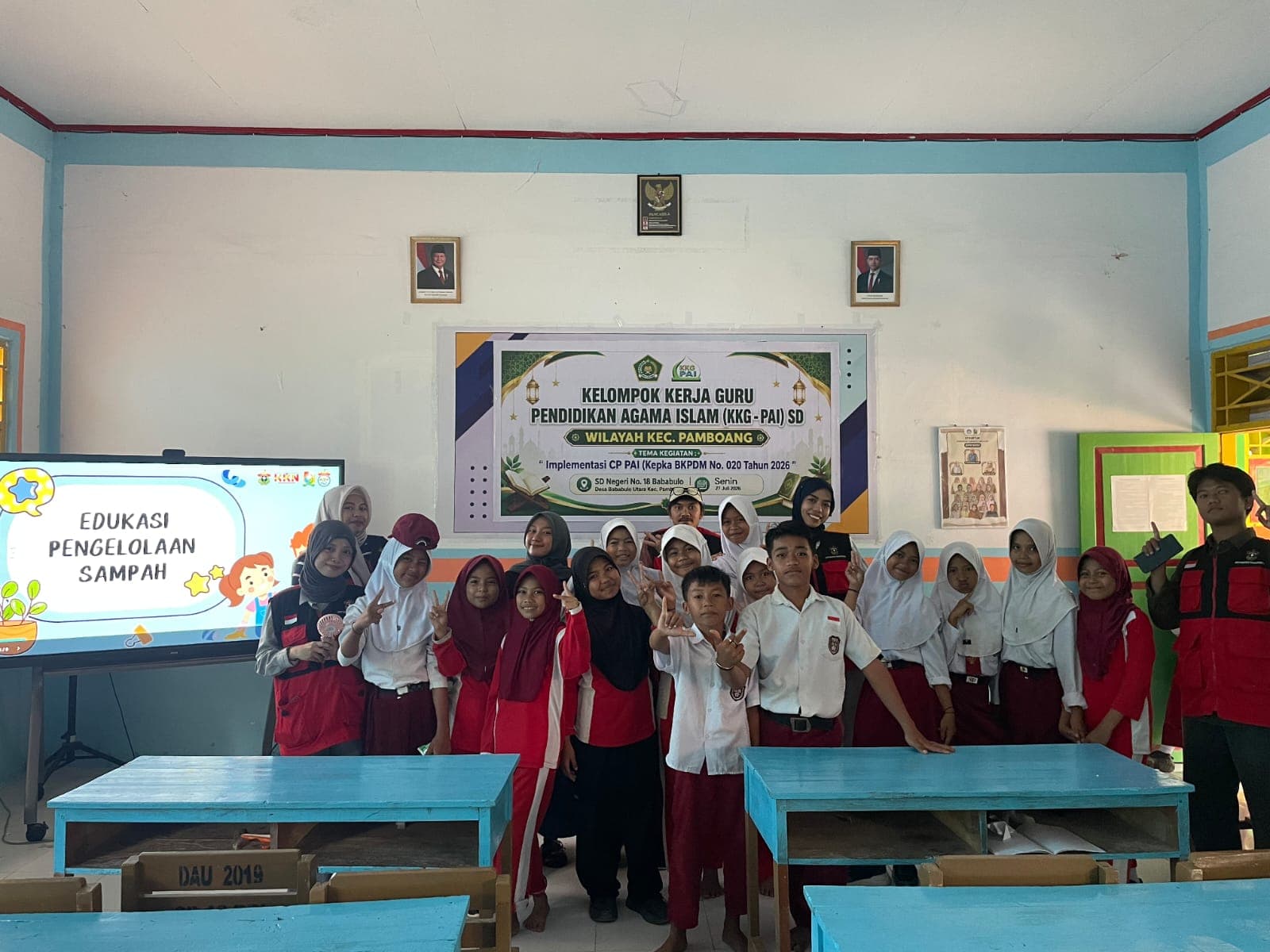 Tanamkan Kepedulian Lingkungan Sejak Dini, Mahasiswa KKN Unhas Gelar Edukasi Pengelolaan Sampah
